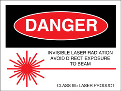 Class IIIb Logotype Oversized Label (4&quot; x 3&quot;)