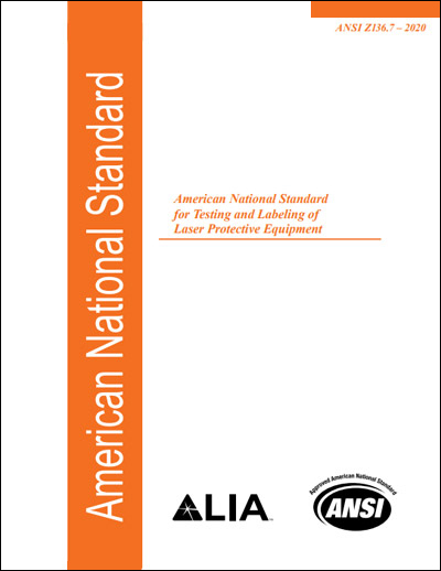 ANSI Z136.7-2020 &quot;Testing And Labeling Of Laser Protective Equipment&quot;