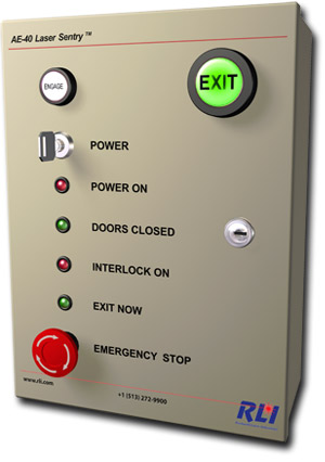 AE-40 Laser Sentry Entryway Control System